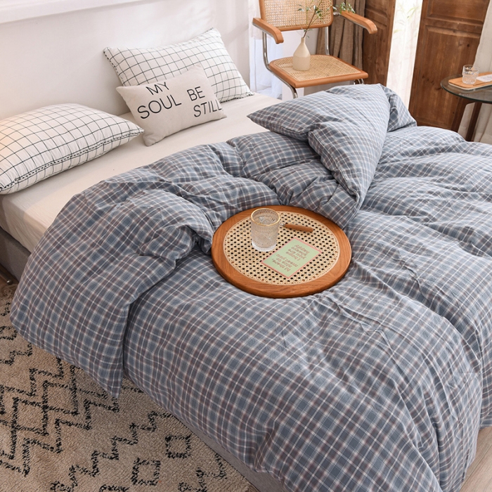 91家纺网 家纺一手货源 找家纺 甜之梦2025新款水洗棉单品被套（任何尺寸都可以定做） 陌上花开