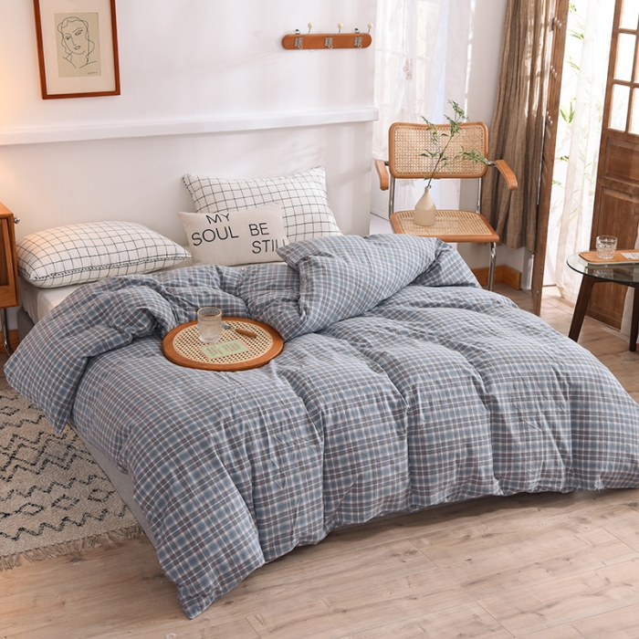 91家纺网 家纺一手货源 找家纺 甜之梦2025新款水洗棉单品被套（任何尺寸都可以定做） 陌上花开