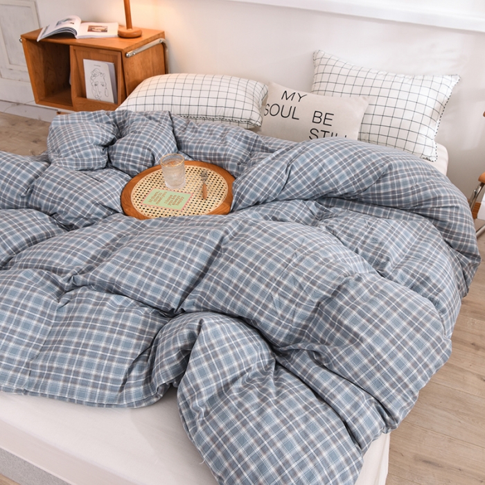 91家纺网 家纺一手货源 找家纺 甜之梦2025新款水洗棉单品被套（任何尺寸都可以定做） 陌上花开