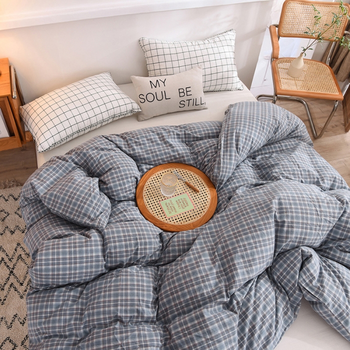 91家纺网 家纺一手货源 找家纺 甜之梦2025新款水洗棉单品被套（任何尺寸都可以定做） 陌上花开