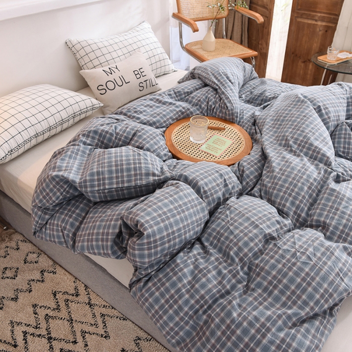 91家纺网 家纺一手货源 找家纺 甜之梦2025新款水洗棉单品被套（任何尺寸都可以定做） 陌上花开