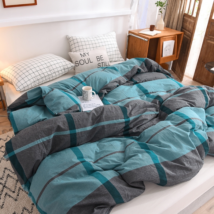 91家纺网 家纺一手货源 找家纺 甜之梦2025新款水洗棉单品被套（任何尺寸都可以定做） 木槿兰