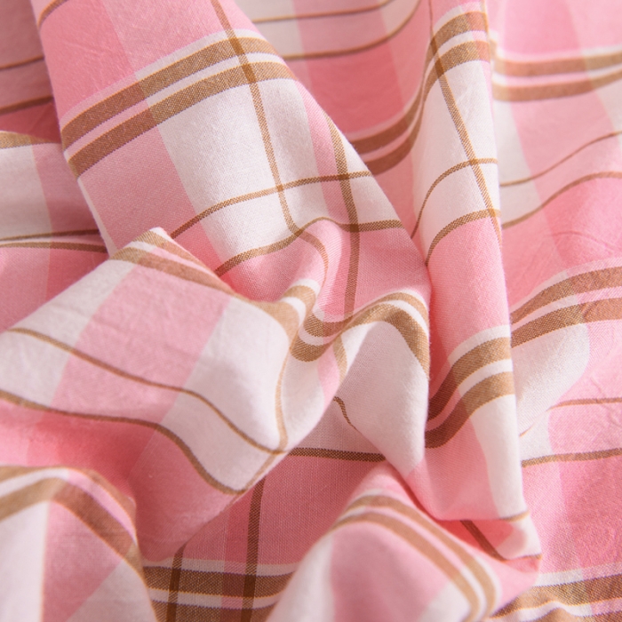 91家纺网 家纺一手货源 找家纺 甜之梦2025新款水洗棉单品床单（任何尺寸都可以定做） 花语粉