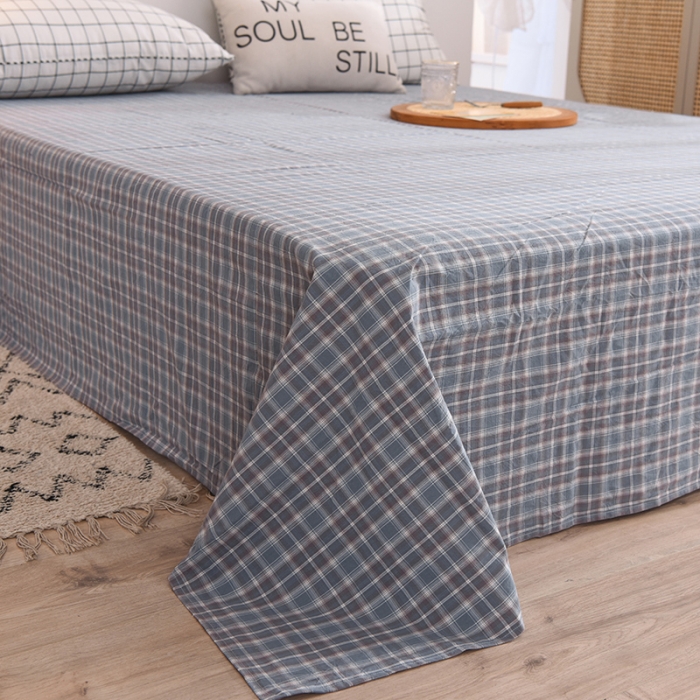 91家纺网 家纺一手货源 找家纺 甜之梦2025新款水洗棉单品床单（任何尺寸都可以定做） 陌上花开