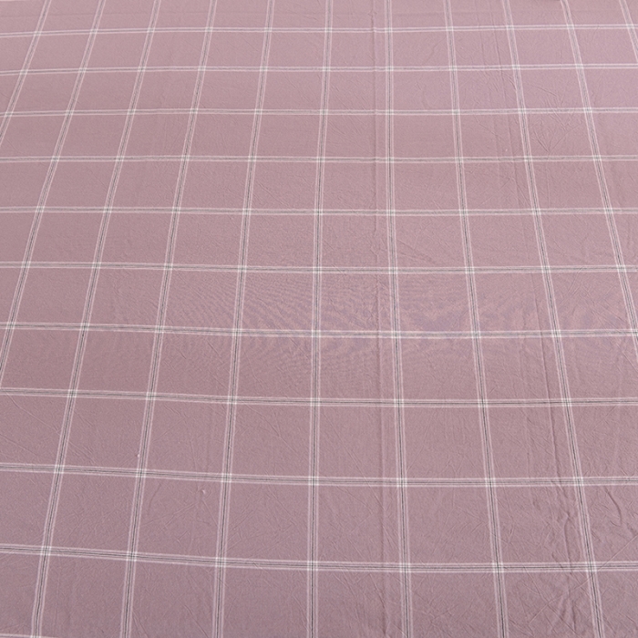 91家纺网 家纺一手货源 找家纺 甜之梦2025新款水洗棉单品床单（任何尺寸都可以定做） 浅紫布丁