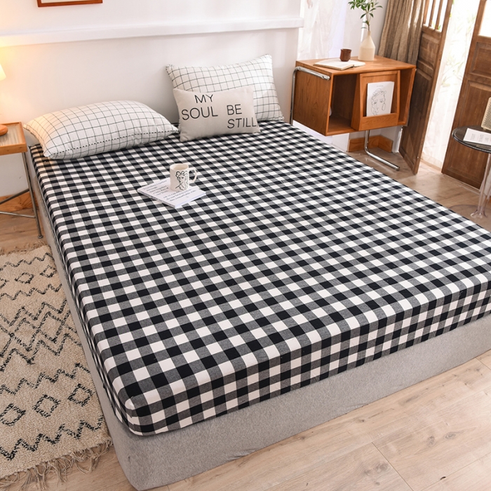 91家纺网 家纺一手货源 找家纺 （总）甜之梦2025水洗棉单品床笠（任何尺寸都可以定做,可接异型缺角）