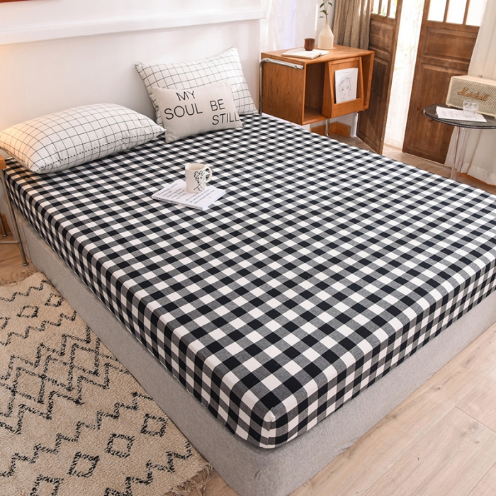 91家纺网 家纺一手货源 找家纺 （总）甜之梦2025水洗棉单品床笠（任何尺寸都可以定做,可接异型缺角）