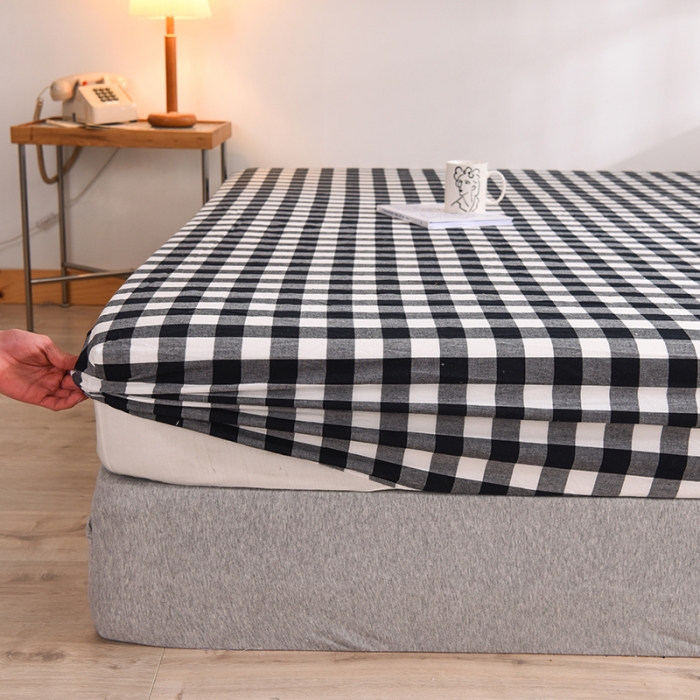 91家纺网 家纺一手货源 找家纺 （总）甜之梦2025水洗棉单品床笠（任何尺寸都可以定做,可接异型缺角）