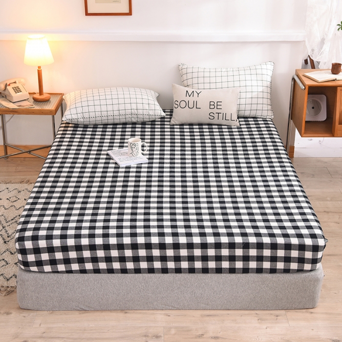 91家纺网 家纺一手货源 找家纺 （总）甜之梦2025水洗棉单品床笠（任何尺寸都可以定做,可接异型缺角）