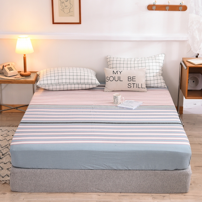 91家纺网 家纺一手货源 找家纺 甜之梦2025水洗棉单品床笠（任何尺寸都可以定做） 觅初兰