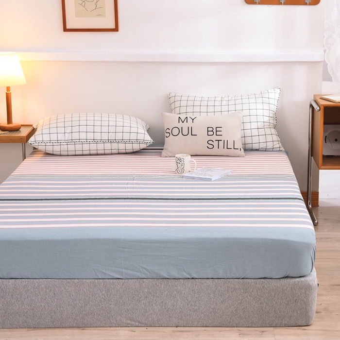 91家纺网 家纺一手货源 找家纺 甜之梦2025水洗棉单品床笠（任何尺寸都可以定做） 觅初兰