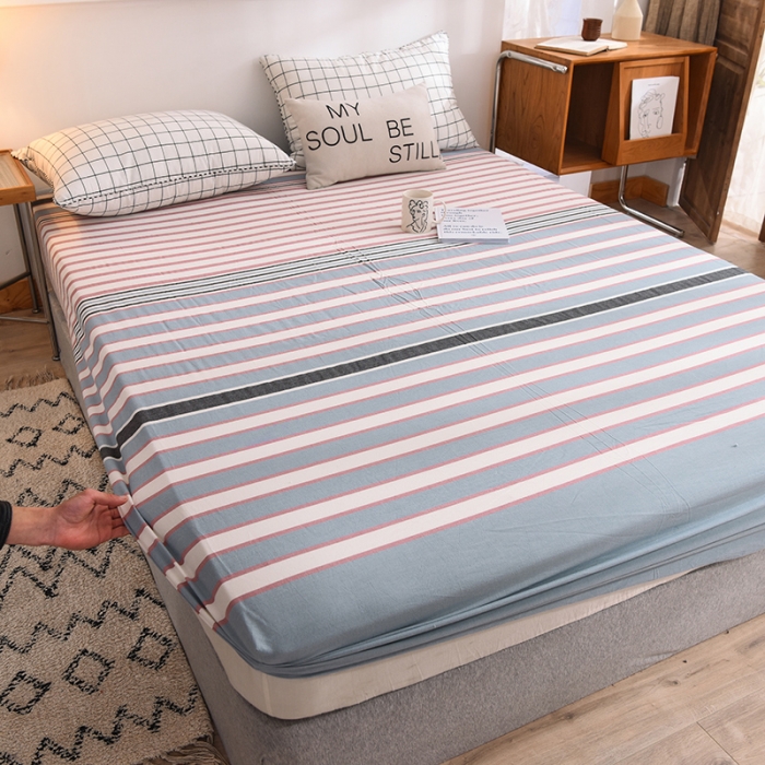 91家纺网 家纺一手货源 找家纺 甜之梦2025水洗棉单品床笠（任何尺寸都可以定做） 觅初兰