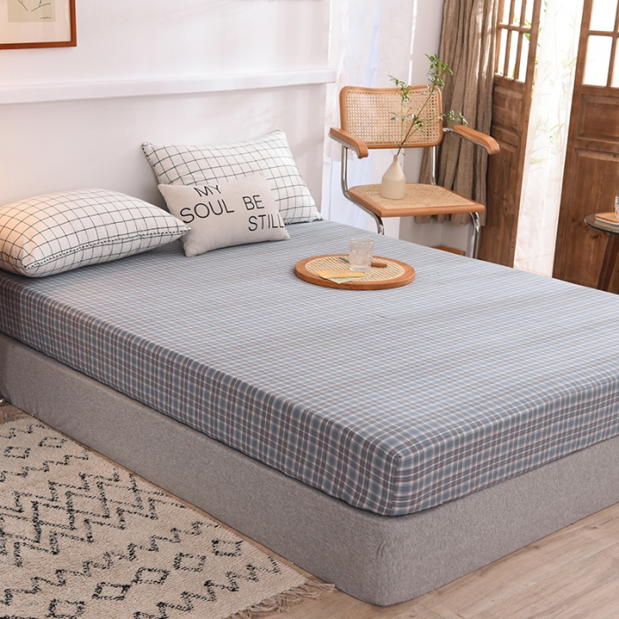 91家纺网 家纺一手货源 找家纺 甜之梦2025水洗棉单品床笠（任何尺寸都可以定做） 陌上花开