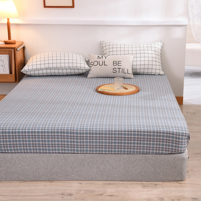 91家纺网 家纺一手货源 找家纺 甜之梦2025水洗棉单品床笠（任何尺寸都可以定做） 陌上花开