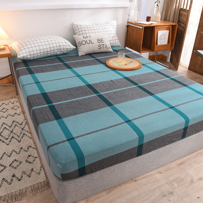 91家纺网 家纺一手货源 找家纺 甜之梦2025水洗棉单品床笠（任何尺寸都可以定做） 木槿兰