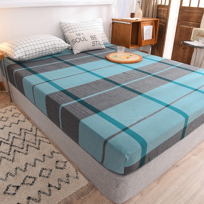 91家纺网 家纺一手货源 找家纺 甜之梦2025水洗棉单品床笠（任何尺寸都可以定做） 木槿兰