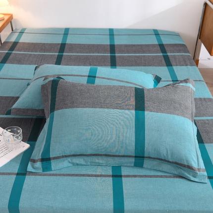 甜之梦2025新款水洗棉单品枕套一对（任何尺寸都可以定做） 木槿兰