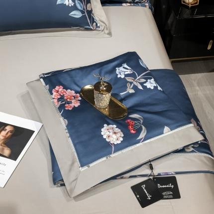 朵美 2021新款60支天丝数码印花夏被 书香世家