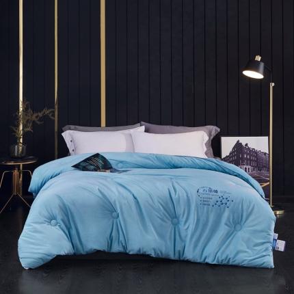 91家纺网 家纺一手货源 找家纺 （总）2020新款石墨烯抗菌远红外加厚保暖臻丝绒冬被被子被芯