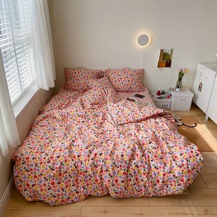 尺素 2021新款Ins韩国博主系列四件套 INS可爱粉