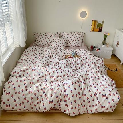 尺素 2021新款Ins韩国博主系列四件套 INS小草莓