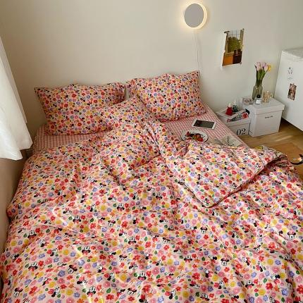 91家纺网 家纺一手货源 找家纺 （总）尺素2021新款Ins韩国博主系列单被套