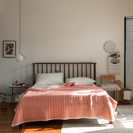 91家纺网 家纺一手货源 找家纺 法芙娜家纺 天竺棉夏凉被全棉空调被纯棉夏被纯色豆沙