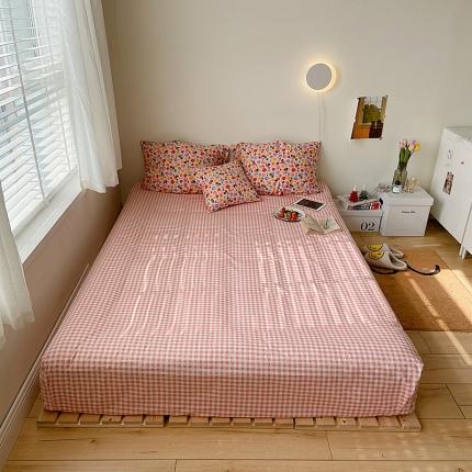 91家纺网 家纺一手货源 找家纺 （总）尺素 2021新款Ins韩国博主系列单床笠