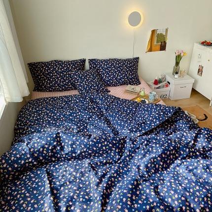 91家纺网 家纺一手货源 找家纺 尺素2021新款Ins韩国博主系列单被套INS小粉猪