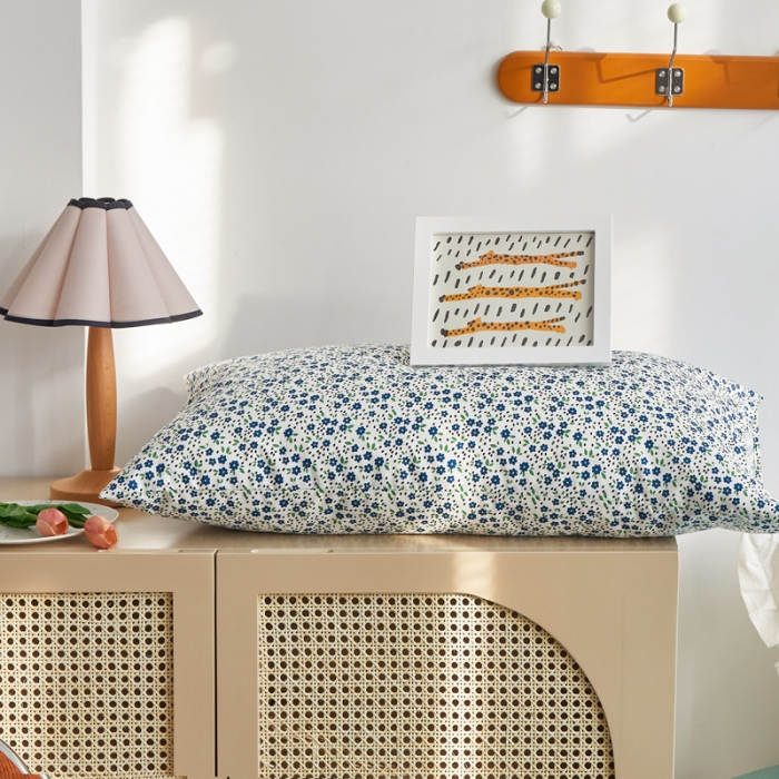 91家纺网 家纺一手货源 找家纺 （总）怡家居 2021新款小碎花全棉田园四件套