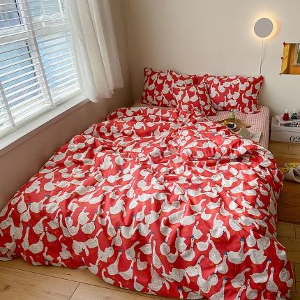 91家纺网 家纺一手货源 找家纺 （总）尺素 2021新款Ins韩国博主系列单床单