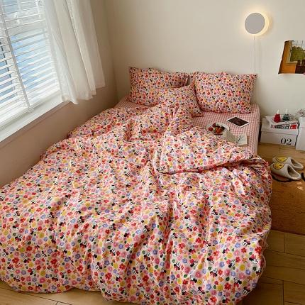 91家纺网 家纺一手货源 找家纺 （总）尺素 2021新款Ins韩国博主系列单床单