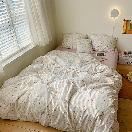 91家纺网 家纺一手货源 找家纺 （总）尺素 2021新款Ins韩国博主系列单床单