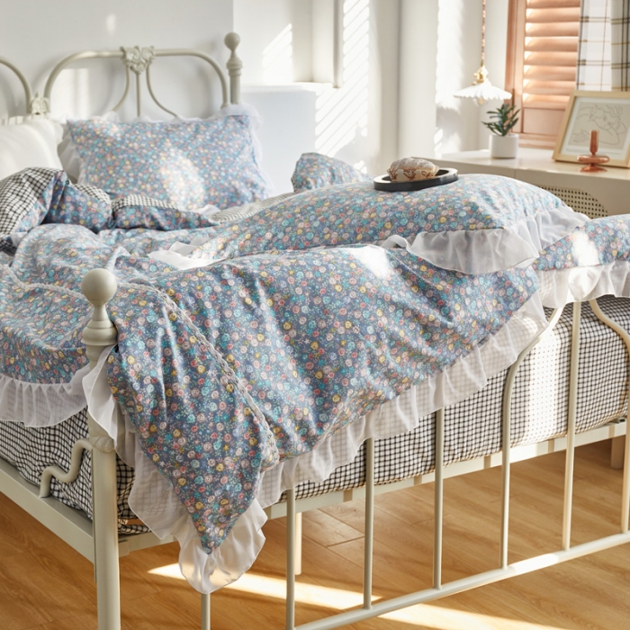 91家纺网 家纺一手货源 找家纺 （总）怡家居 2024新款韩版全棉四件套