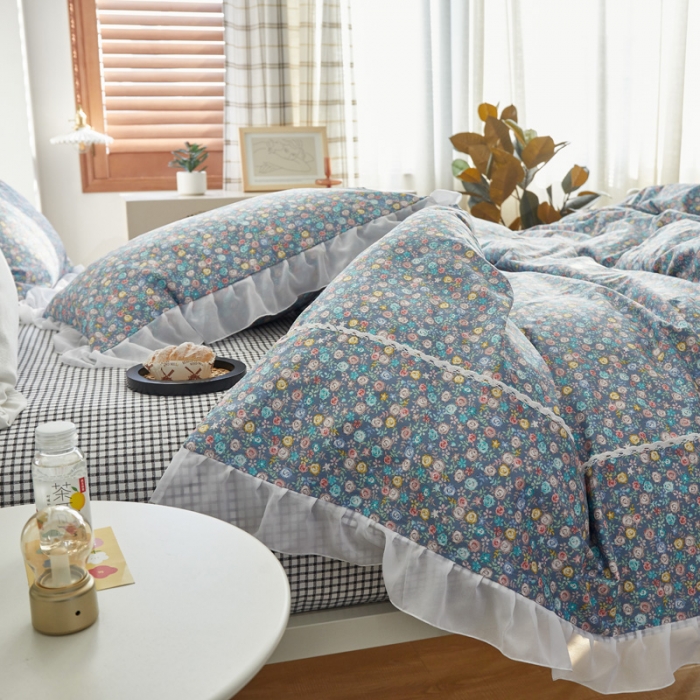 91家纺网 家纺一手货源 找家纺 （总）怡家居 2024新款韩版全棉四件套