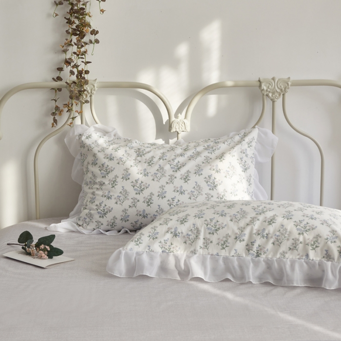 91家纺网 家纺一手货源 找家纺 怡家居 2021新款韩版全棉四件套 芳华