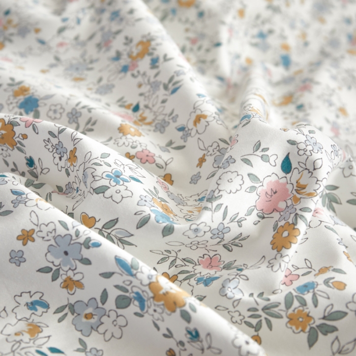 91家纺网 家纺一手货源 找家纺 怡家居 2021新款韩版全棉四件套 悦颜