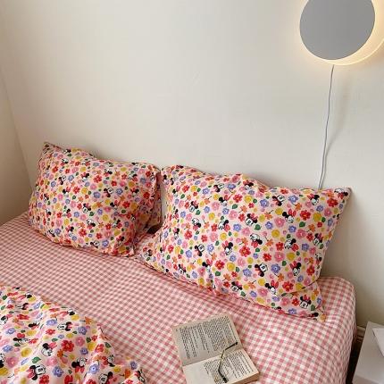 尺素 2021新款Ins韩国博主系列单枕套/只INS可爱粉