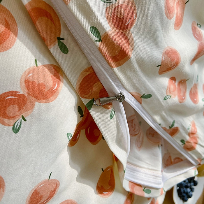 91家纺网 家纺一手货源 找家纺 尺素 2021新款Ins韩国博主系列单枕套/只INS小小橘