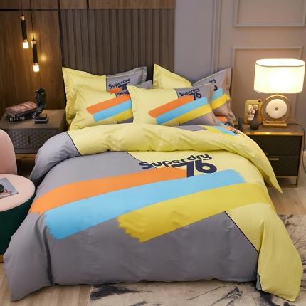 91家纺网 家纺一手货源 找家纺 （总）雲归梦2021全棉大版四件套第二批花卉格调系列