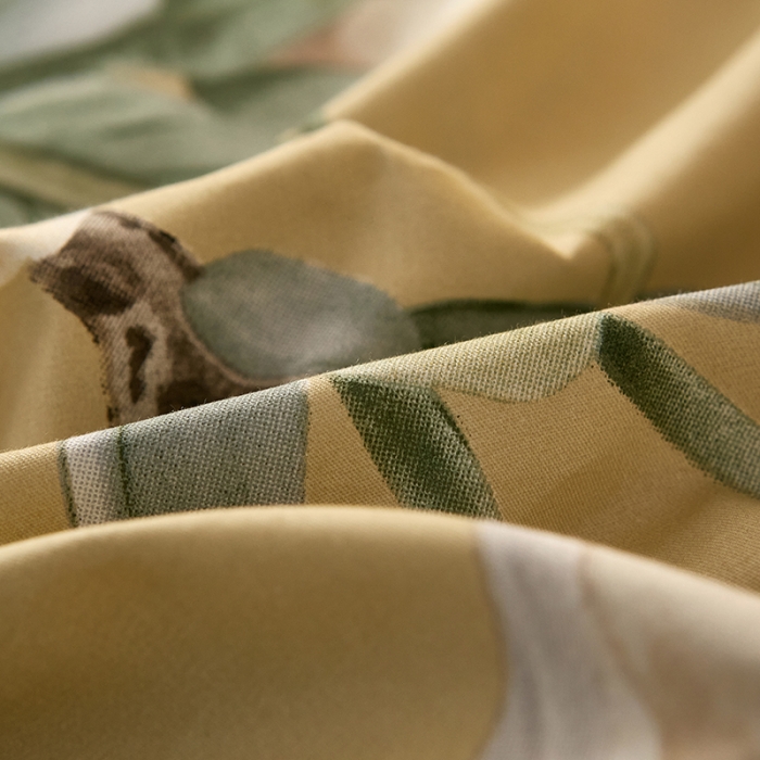 91家纺网 家纺一手货源 找家纺 雲归梦2021全棉大版四件套第二批花卉格调系列 婀娜多姿