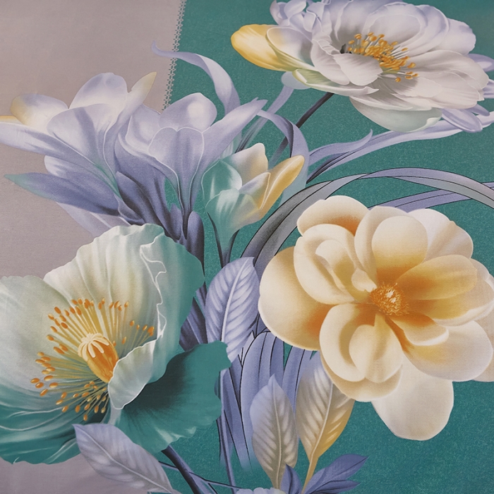 91家纺网 家纺一手货源 找家纺 雲归梦2021全棉大版四件套第二批花卉格调系列 倾城