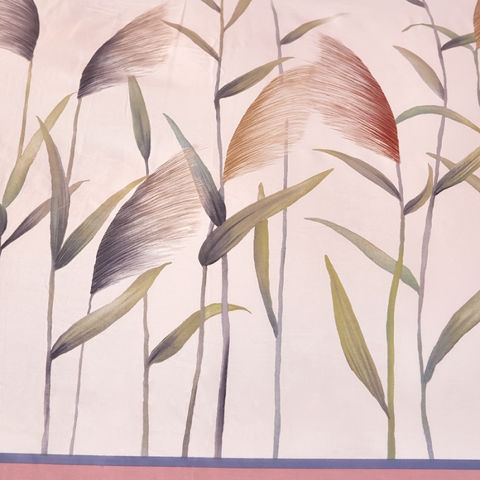 91家纺网 家纺一手货源 找家纺 雲归梦2021全棉大版四件套第二批花卉格调系列 一米阳光粉