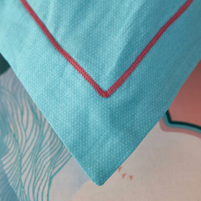 91家纺网 家纺一手货源 找家纺 雲归梦2021全棉大版四件套第二批花卉格调系列 依韵兰