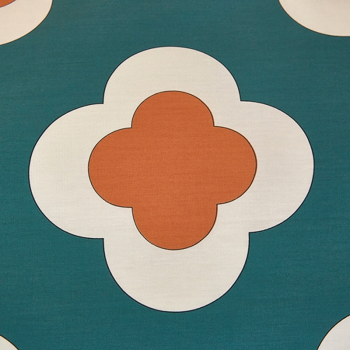 91家纺网 家纺一手货源 找家纺 雲归梦2021全棉大版四件套第二批花卉格调系列 梵蜜琳绿