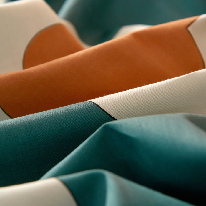 91家纺网 家纺一手货源 找家纺 雲归梦2021全棉大版四件套第二批花卉格调系列 梵蜜琳绿