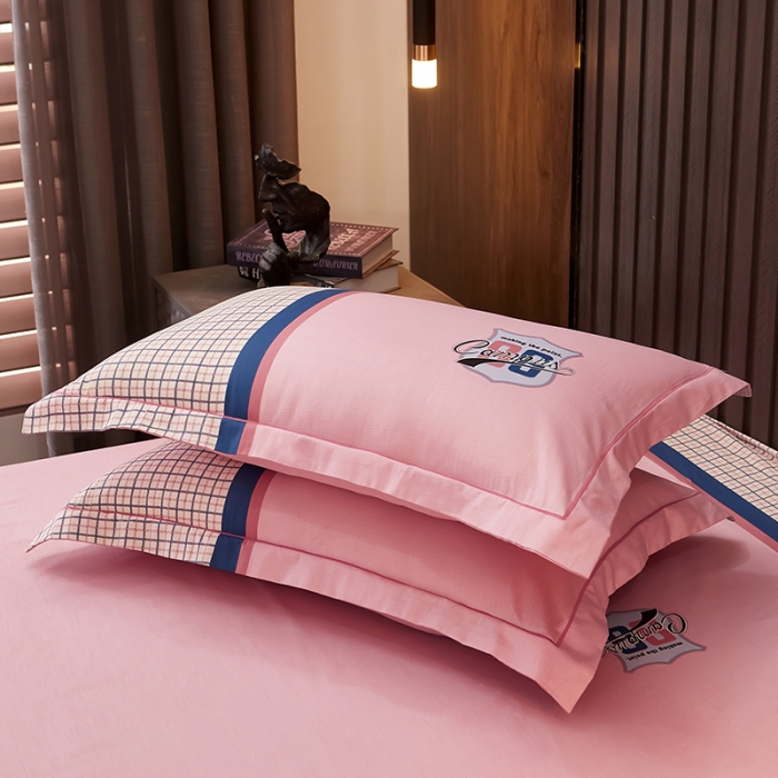 91家纺网 家纺一手货源 找家纺 雲归梦2021全棉大版四件套第二批花卉格调系列 玛格丽粉