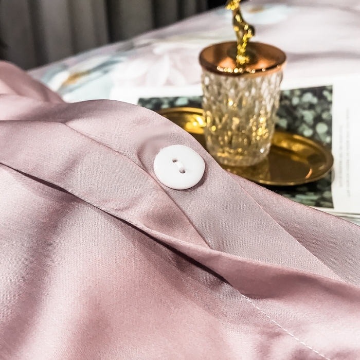 91家纺网 家纺一手货源 找家纺 朵美 2021新款60天丝数码印花夏被四件套 花颜