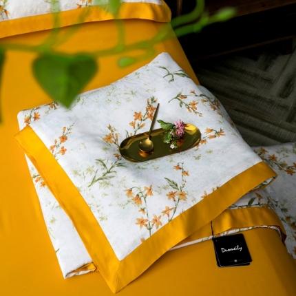 91家纺网 家纺一手货源 找家纺 （总）朵美2021新款100支天丝数码印花夏被夏被四件套