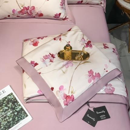 91家纺网 家纺一手货源 找家纺 （总）朵美2021新款100支天丝数码印花夏被夏被四件套